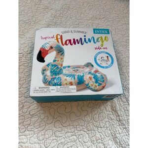 Intex Tropical Flamingo Ride On Pool Float 1‎ Person